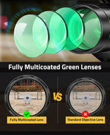 CVLIFE EagleFeather 3x32 Prism Rifle Scope, view 5