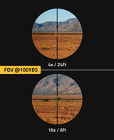 CVLIFE EagleFeather 4-16X50 AO Rifle Scope, view 4