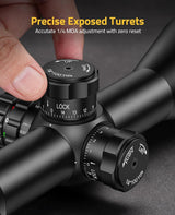 CVLIFE EagleFeather 4.5-14x50 F02 SFP Long Range Rifle Scope, view 3