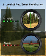 CVLIFE EagleFeather 4.5-14x50 F02 SFP Long Range Rifle Scope, view 5