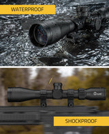 CVLIFE EagleFeather 6-18x50 Side Focus Parallax Rifle Scope, view 6