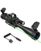 CVLIFE EagleFeather 6-24x50 AO Rifle Scope Combo, view 2