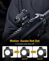 CVLIFE EagleFeather Multiple Reticle Red Dot Sight, view 3