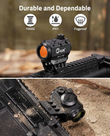 CVLIFE EagleFeather Multiple Reticle Red Dot Sight, view 4