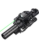 CVLIFE EagleTalon 3-9x32 5-in-1 Scope Combo with Dual Illuminated Rangefinder Reticle Scope, view 2