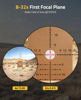 CVLIFE EagleVanta 8-32x56 FFP Rifle Scope with ED Glass, view 5