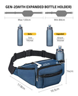 CVLIFE Fanny Pack Large Waist Bag BackPack for Men Women Hip Bum Bag, view 2