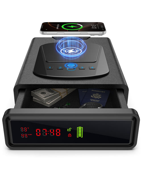 CVLIFE Fingerprint Safe with Handgun