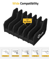 CVLIFE Foam Pistol Rack for Gun Safe and Gun Cabinet, view 3