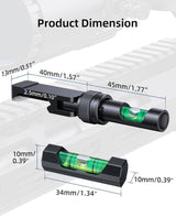 CVLIFE Foldable Scope Leveling Kit, view 6