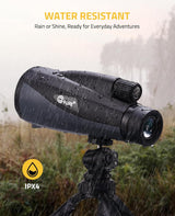 CVLIFE FoxSpook 12X60 High Power Monocular Telescope for Adults, view 5