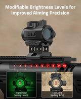 CVLIFE FoxSpook 1x20mm 3MOA Motion Awake Red Dot Sight, view 4