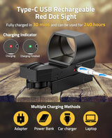 CVLIFE FoxSpook 1x28x40mm Red Dot Sight, view 3