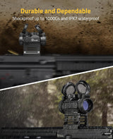 CVLIFE FoxSpook 2 MOA Red Dot Sight Auto On & Off, view 4
