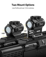 CVLIFE FoxSpook 2 MOA Red Dot Sight Auto On & Off, view 5
