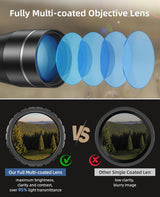 CVLIFE FoxSpook 3-9x40 Illuminated Rifle Scope, view 3