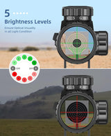 CVLIFE FoxSpook 3-9x40 Illuminated Rifle Scope, view 4