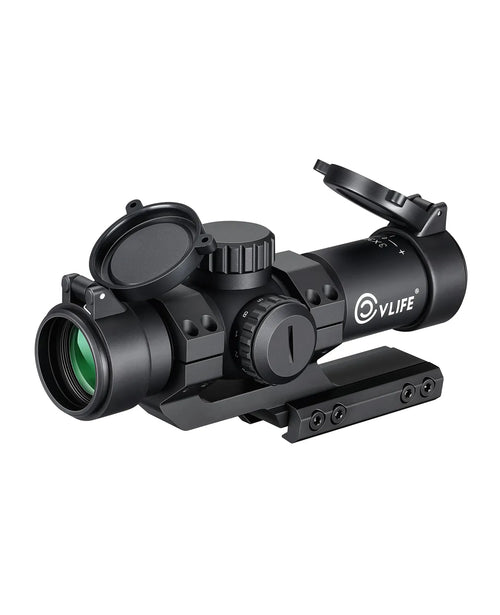 CVLIFE FoxSpook 3x30 Rifle Scope with Illuminated Reticle