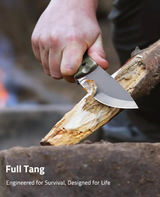 CVLIFE Full Tang Fixed Blade Knife with Sheath, view 6