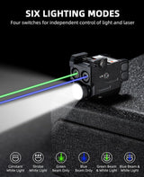 CVLIFE Dual Laser Beam Flashlight Combo, view 3
