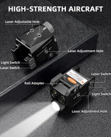 CVLIFE Dual Laser Beam Flashlight Combo, view 6