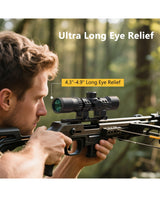 CVLIFE Green Illuminated Crossbow Scope, view 2