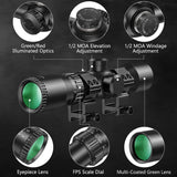 CVLIFE Green Illuminated Crossbow Scope, view 3