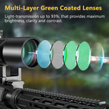CVLIFE Green Illuminated Crossbow Scope, view 4