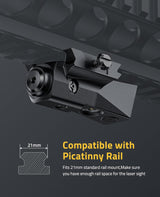 CVLIFE Green Laser Sight Compatible with Picatinny Rail, view 2