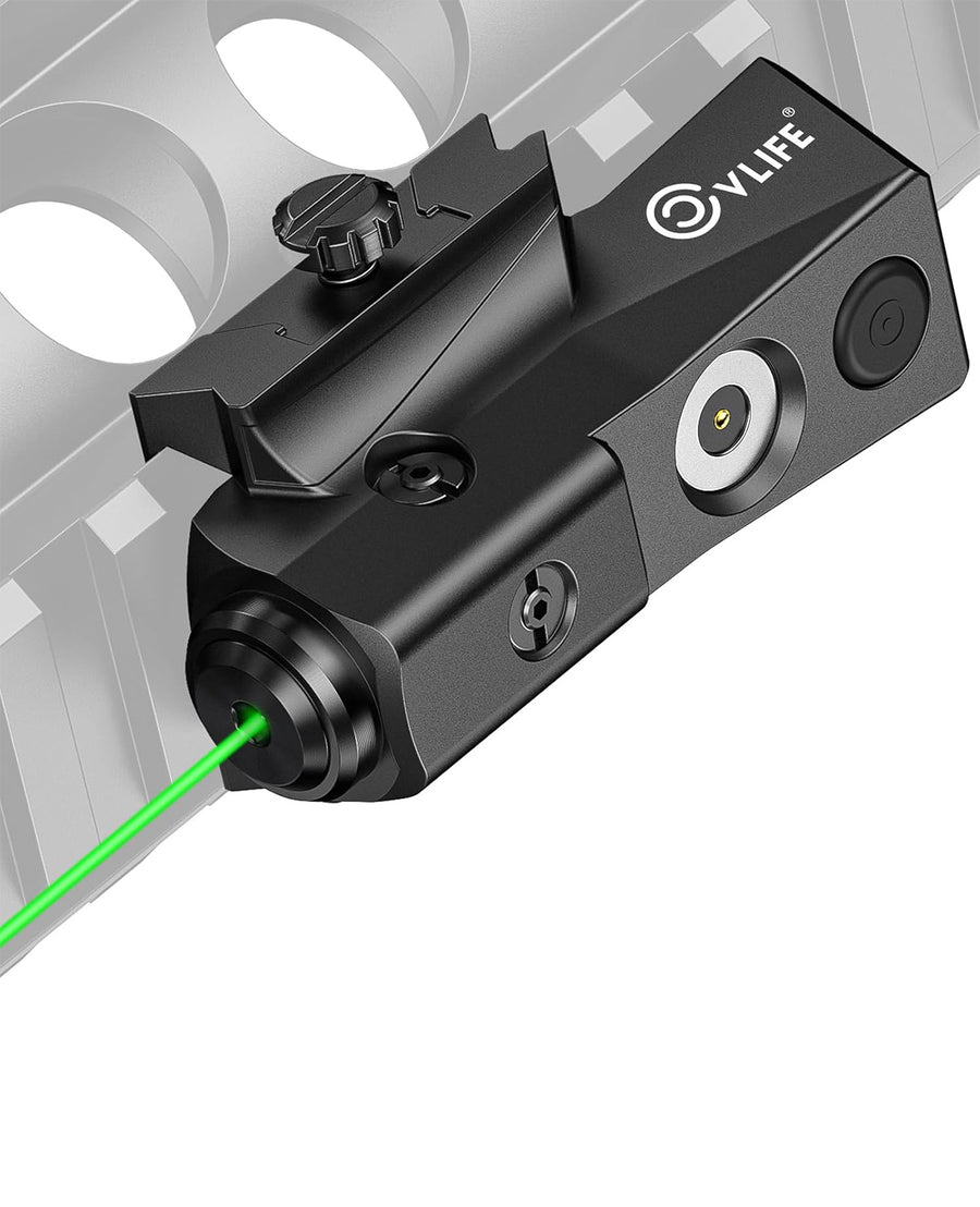 CVLIFE Green Laser Sight Compatible with Picatinny Rail