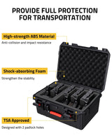 CVLIFE Gun Case TSA Approved 5 Pistol Case for Handguns, view 5