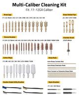 CVLIFE Gun Rifle Cleaning Kit Fit .17 to 12GA, view 3