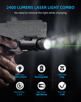 CVLIFE High Lumen Pistol Flashlight, view 5