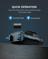 CVLIFE High Lumen Pistol Flashlight, view 6