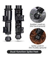 CVLIFE hunting Rest Hunting Bipods with Swivel V Yoke Rest, view 6