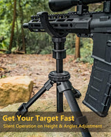 CVLIFE hunting Rest Tripod 11.8" - 25" Adjustable Height Tripod, view 6