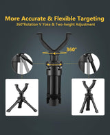 CVLIFE hunting Rest Tripod Adjustable Height shoulder-mount hunting Tripod, view 3