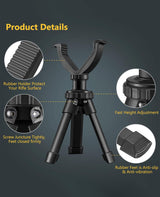 CVLIFE hunting Rest Tripod Adjustable Height shoulder-mount hunting Tripod, view 4