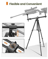 CVLIFE Hunting Rests, Shooting Tripod with Dual Frame, view 3