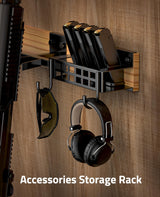 CVLIFE Indoor Gun Racks with Pistol Holder, view 4