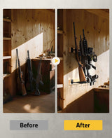 CVLIFE Indoor Gun Racks with Pistol Holder, view 6