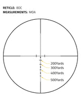 CVLIFE JackalHowl 1-4x20 LPVO Rifle Scope with Cantilever Mount, view 2
