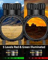CVLIFE JackalHowl 1.5-5x32 Crossbow Scope, view 3