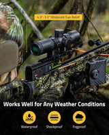 CVLIFE JackalHowl 1.5-5x32 Crossbow Scope, view 5