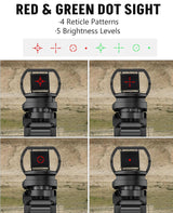 CVLIFE JackalHowl 4-16X50 AO Rifle Scope Combo, view 6