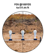 CVLIFE JackalHowl 4x30 Compact Rifle Scope, view 3