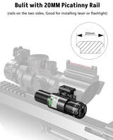 CVLIFE JackalHowl 4x32 Prism Rifle Scope Red & Green & Blue Illuminated Reticle Hunting Guns Scope, view 6