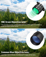 CVLIFE JackalHowl 4x32 Scope Red & Green & Blue Illuminated Reticle Scope, view 5