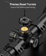 CVLIFE JackalHowl 6-18x50 AO Rifle Scope for Hunting, view 2