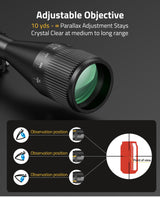 CVLIFE JackalHowl 6-18x50 AO Rifle Scope for Hunting, view 3